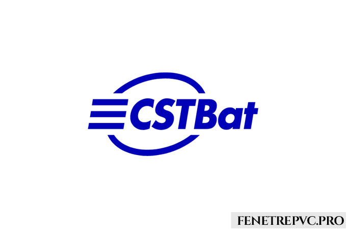 bleu foncé blanc logo cstbat